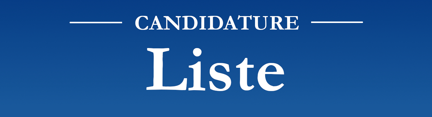 Candidature Liste