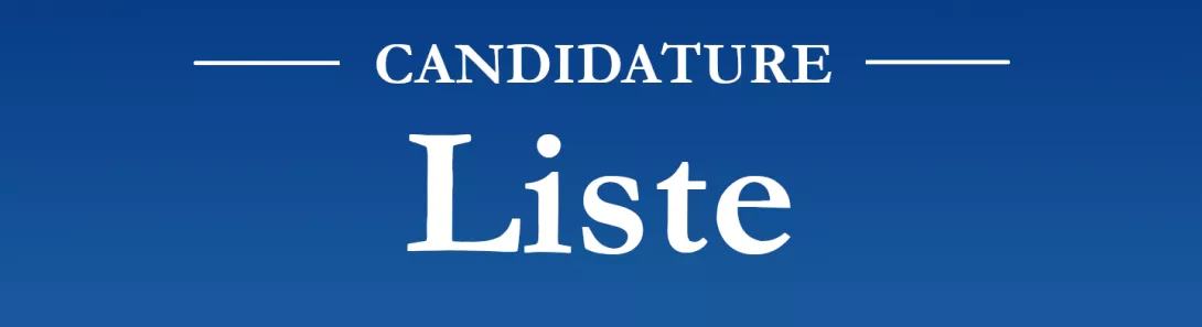 Candidature Liste